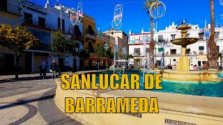 Sanlúcar de Barrameda Walking Tour Cádiz Spain 4K [upl. by Acquah746]