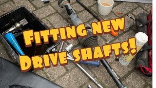 VW T5 Driveshafts Finally Revealed new driveshafts and stub shaft to a VW T5 transporter campervan [upl. by Ytteb]