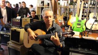 1 Il Maestro Francesco Buzzurro suona la chitarra fatta a mano dal Liutaio Giovanni Ingallinera [upl. by Mart]