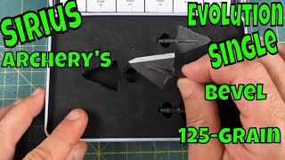 Sirius Archerys Evolution Broadhead Our First Look [upl. by Lose]