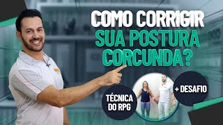 O MELHOR EXERCÍCIO PARA CORRIGIR A POSTURA CORCUNDA4ºEXERCÍCIOFisioprev com Guilherme Stellbrink [upl. by Ennairac]