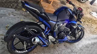 Yamaha FZS version 2 modification 2021 part 2 [upl. by Falda]