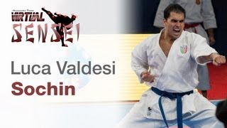 Luca Valdesi  Kata Sochin  21st WKF World Karate Championships Paris Bercy 2012 [upl. by Ykceb]