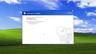 How to Restore Windows XP to an Earlier Date Tutorial [upl. by Anitnegra526]