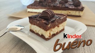 🍫 🍰 Ciasto Kinder Bueno bez pieczenia 🍰 🍫 [upl. by Lednahs]