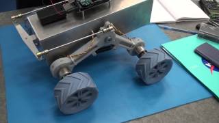 Robotic Lunar Rover Suspension [upl. by Covell]