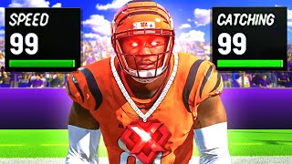 I Played the Career of a PERFECT 99 Overall WIDE RECEIVER [upl. by Luhey]