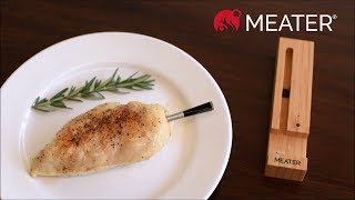 Cook A Chicken Breast Using The MEATER Custom Cook Setting [upl. by Klina]