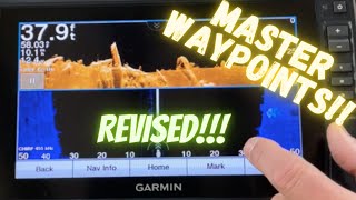 Garmin UHD 93SV Master marking waypoint with simulator [upl. by Angelia]