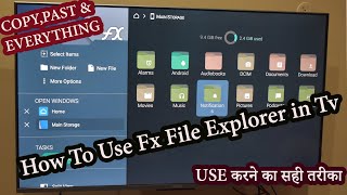 How To Use Fx File Explorer in Tv [upl. by Lohse]