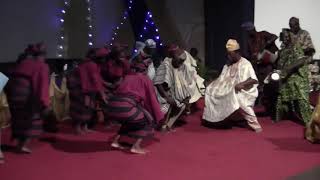 Bata dancers from the Nigerian Yoruba tribe [upl. by Delila526]