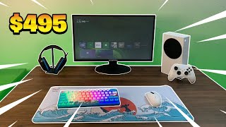 Building The BEST Gaming Setup For Under 500 [upl. by Joappa]