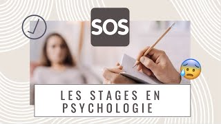 Comment trouver un stage en psychologie [upl. by Anerres]