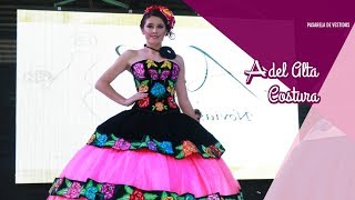 Expo 15 Pasarela de vestidos por Adel Alta Costura Octubre 2017 [upl. by Hayilaa594]