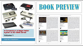 A Compendium of Sega Master System amp SG1000 Games  Book Preview [upl. by Suzy450]