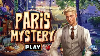 hidden4fun Paris Mystery free online hidden object game [upl. by Gereld]