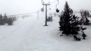 Karpacz Komplette LiftAuffahrt zur Schneekoppe im Riesengebirge in Full HD Teil 2 [upl. by Johannes]