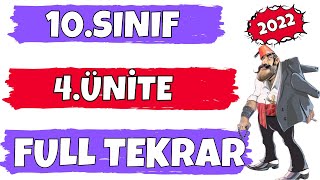 10 SINIF TARİH 4 ÜNİTE FULL TEKRAR  BEYLİKTEN DEVLETE OSMANLI MEDENİYETİ [upl. by Assitruc]