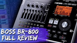 BOSS BR800 Full Review [upl. by Ahsiryt]