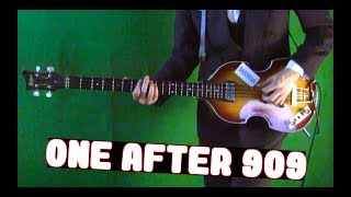 One After 909  Isolated Bass  Lesson [upl. by Issej]