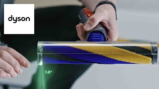 How the laser works on the Dyson V15 Detect™ vacuum [upl. by Cutcheon]