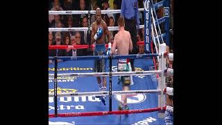 Mayweathers footwork cutting off the ring against Canelo Alvarez [upl. by Akener897]