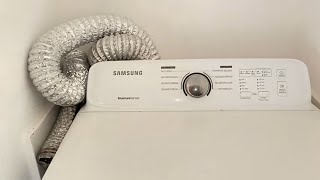 ¿ Quema la ropa  secadora Samsung a gascon sensor Moisture [upl. by Aciret]