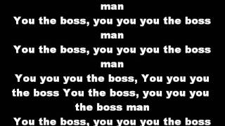 You The Boss LyricsRick Ross ft Nicki Minaj [upl. by Oilalue664]