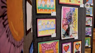 Elementary Art Exhibition [upl. by Aisereht]