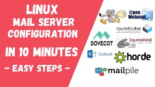 Linux Mail Server Configuration in 10 minutes [upl. by Aiynot522]