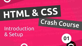 HTML amp CSS Crash Course Tutorial 1  Introduction [upl. by Idisahc]