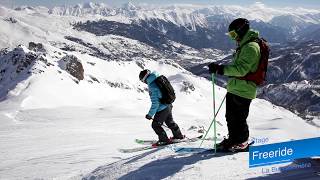 Ski Freeride Horspiste à Serre Chevalier Vallée [upl. by Ytineres]