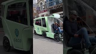 New GECO cycle taxi launching in London [upl. by Yvaht161]