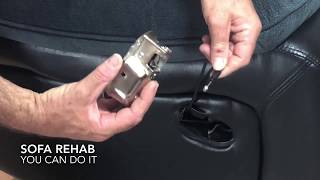 How to Replace a Recliner Handle [upl. by Nairb]