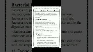 Common infectious disease in humans Human health and disease neetpreparation neet biology viral [upl. by Marte]