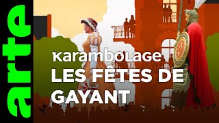 Les fêtes de Gayant  Karambolage  ARTE [upl. by Witkin354]