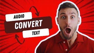 Audio To Text  free ai tool converter audio to text file [upl. by Atteyram]