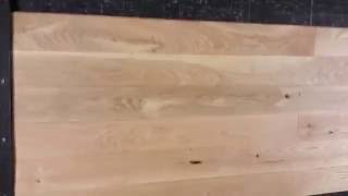 5quot x 34quot White Oak Character Grade Unfinished Hardwood Flooring [upl. by Andonis]