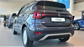 New Volkswagen TCROSS Life DSG 2023  Exterior and interior details [upl. by Boaten]