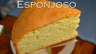 BIZCOCHUELO ESPONJOSO receta facil [upl. by Branscum]