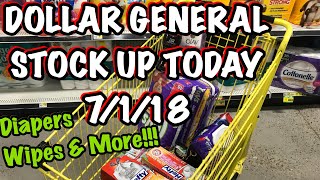 Dollar General InStore 7118  STOCKED UP Must Watch [upl. by Fezoj]