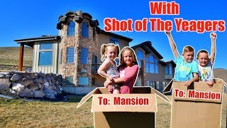 We Pretend to Send Ourselves to a Mansion skit Shot of the Yeagers VS Kids Fun TV Colab [upl. by Ellie]