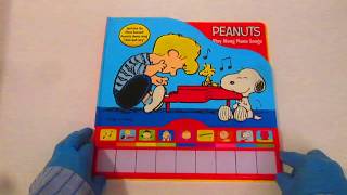 PEANUTS Play Along Piano Songs PlayASong INTERACTIVE [upl. by Allenod]