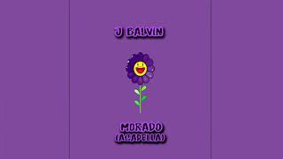 J BALVIN  MORADO ACAPELLA [upl. by Miquela]