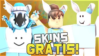 TOP 7 MELHORES SKINS GRÁTIS DO ROBLOX 2021 😱 [upl. by Lamek979]