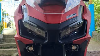 HONDA ADV 160 Accessories Overload INSTALLATION Part 1 [upl. by Manya]