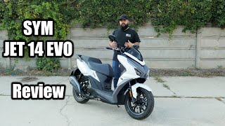 SYM JET 14 EVO  Review [upl. by Jola192]