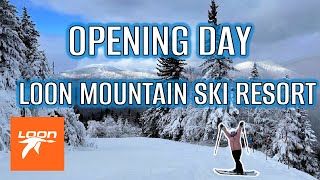 OPENING DAY at Loon  Day 3  First Ski Day Recap amp Mountain Views  Nichole McFarland [upl. by Zetroc]