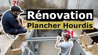 Plancher hourdis rénovation maison DIY [upl. by Siobhan]