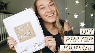 HOW TO MAKE A DIY PRAYER JOURNAL  Grow In Your Prayer Life [upl. by Marih]